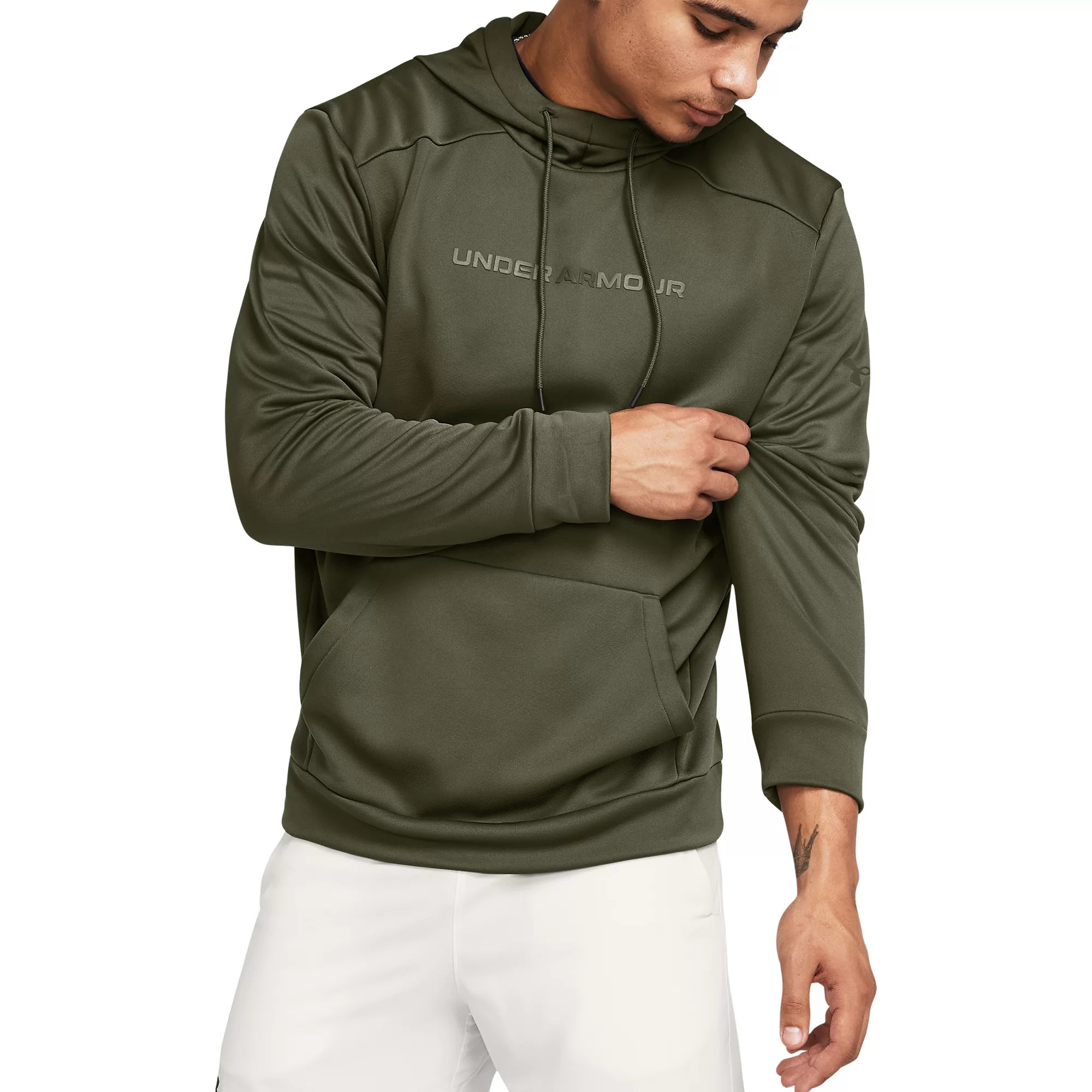 Sweat à capuche graphique en polaire Under Armour pour homme