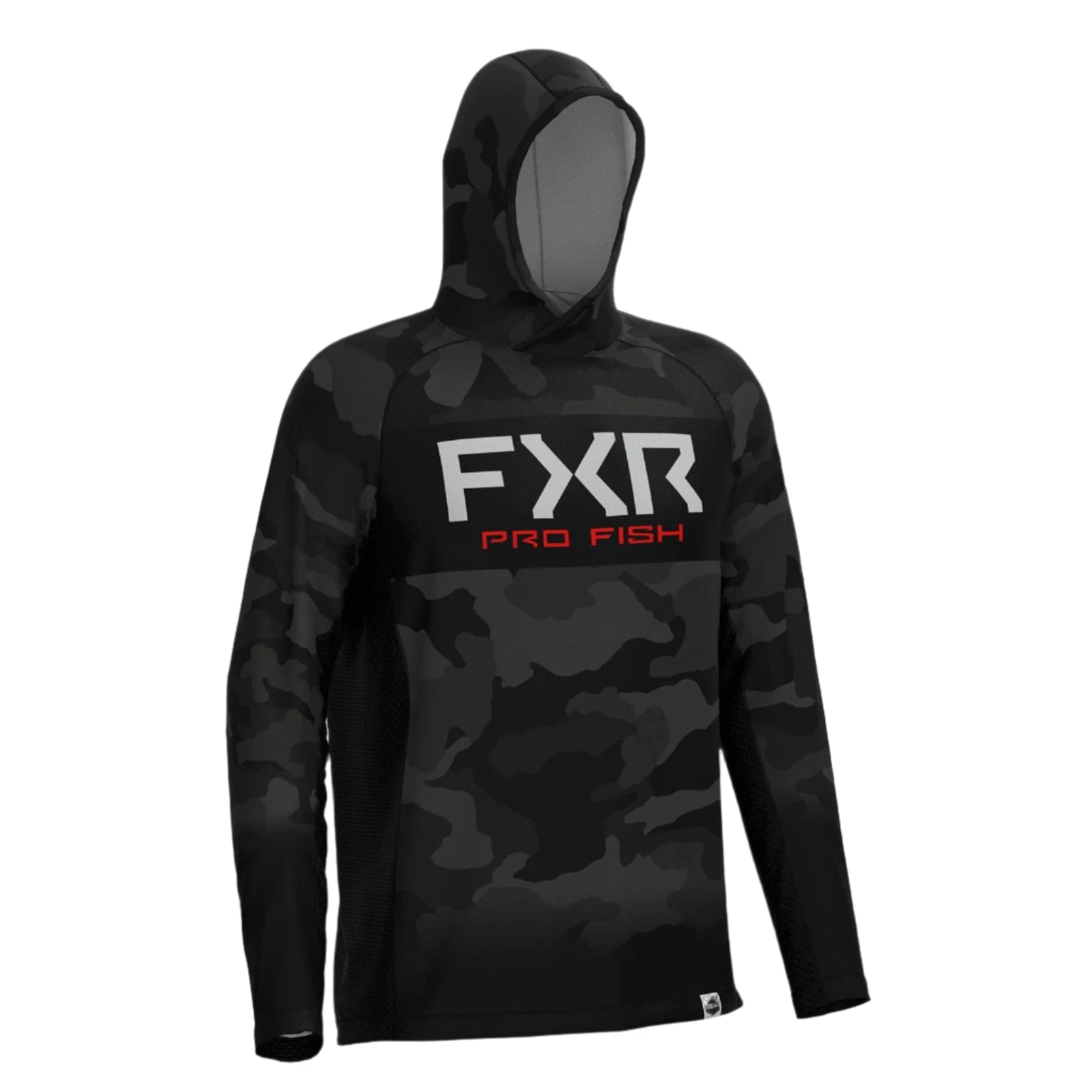 Sweat à capuche FXR Derby Camo Air UPF pour homme