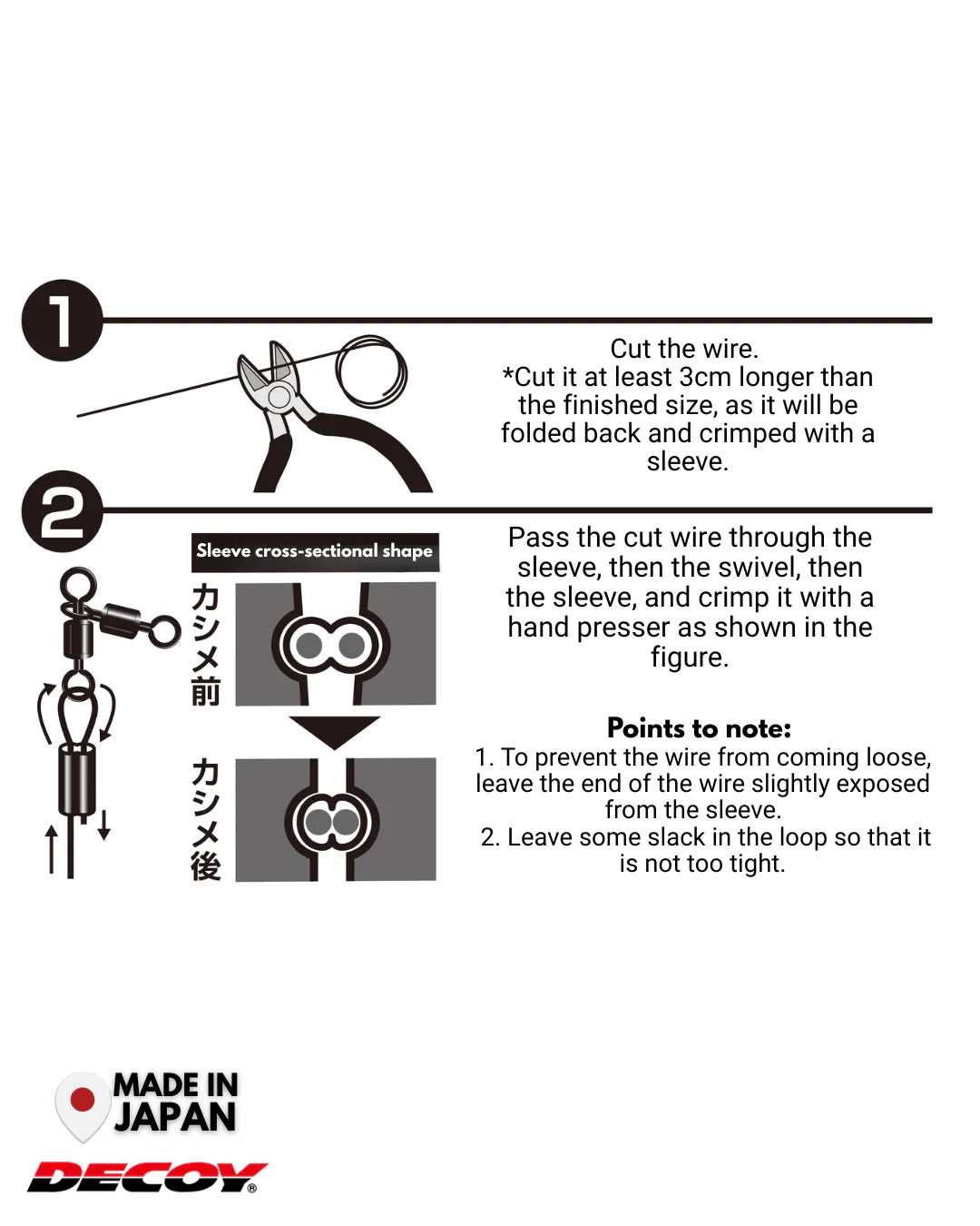 Decoy DIY-1 Caro Wire Kit