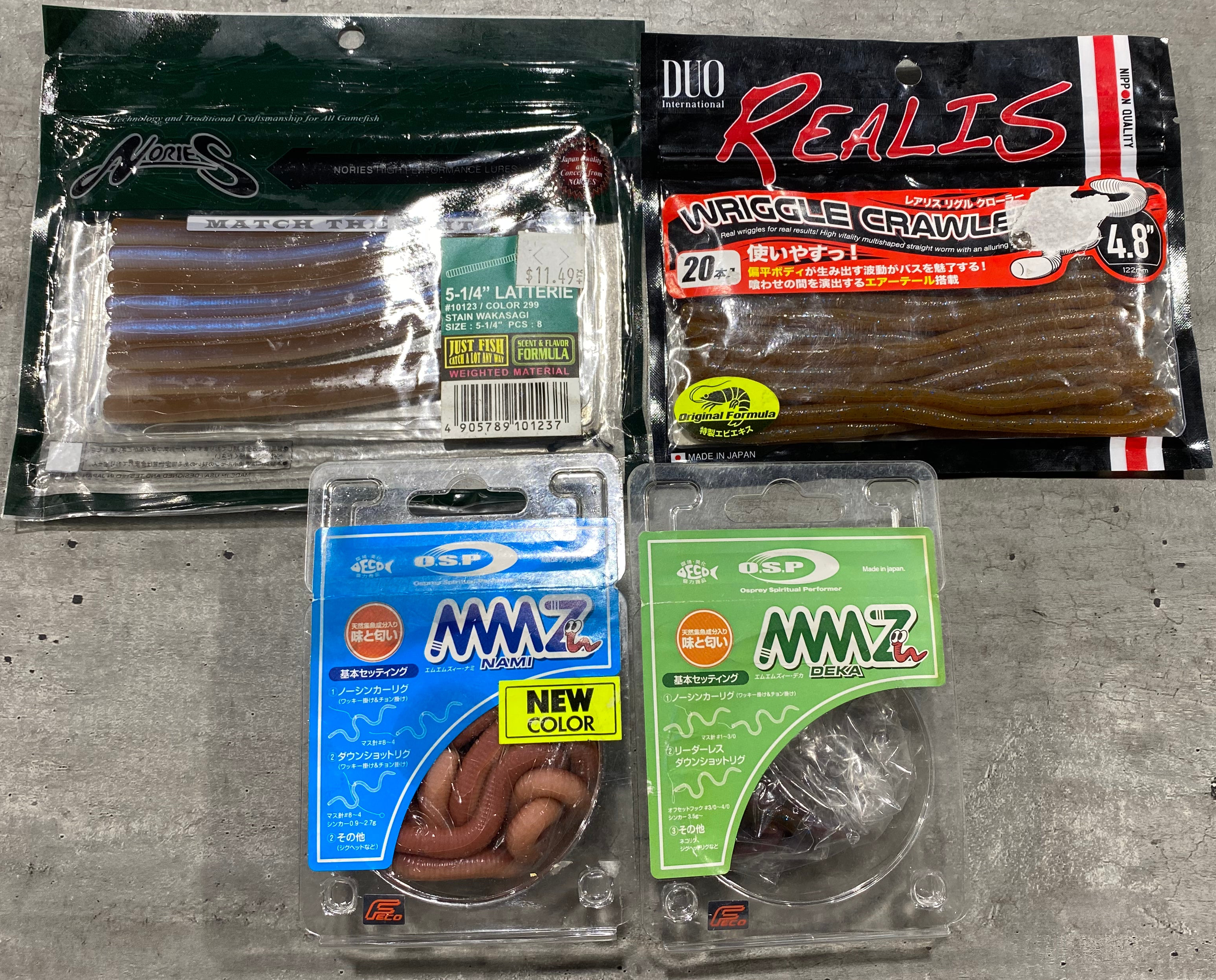Prez Tackle Box - Worm Pack 2