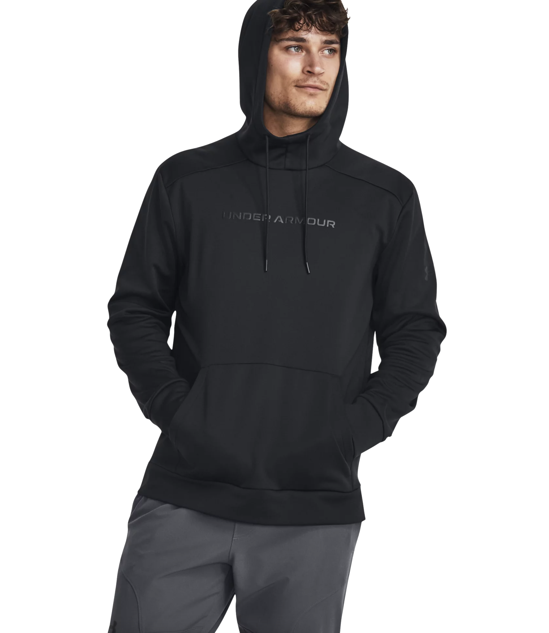 Sweat à capuche graphique en polaire Under Armour pour homme