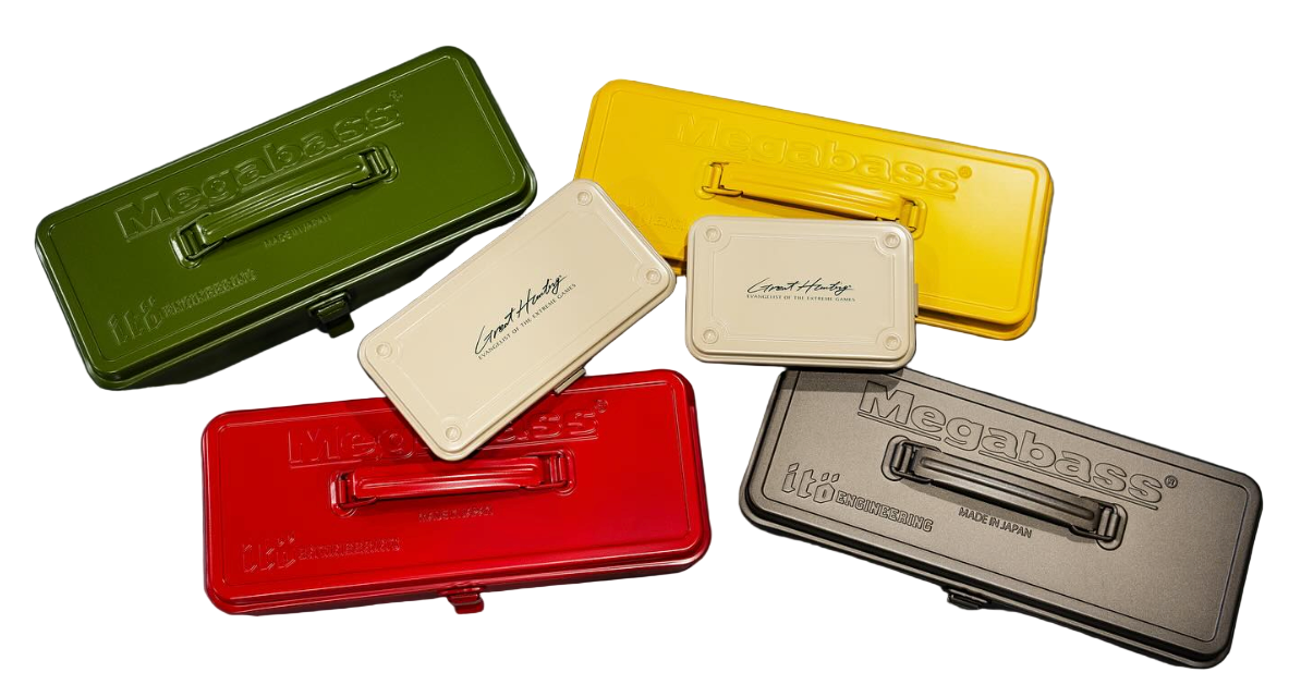 Megabass Toyo Metal Tackle Box