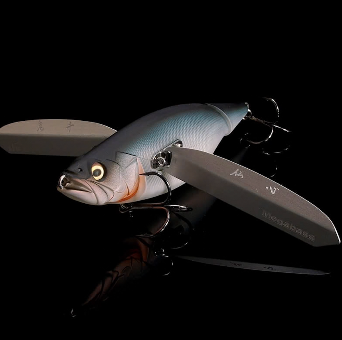 Megabass Respect Series 93 "Mat Blue Shiner"