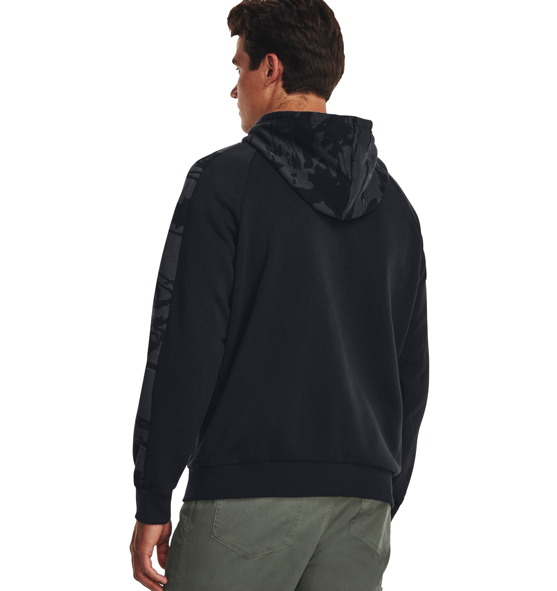 Sweat à capuche camouflage Under Armour UA Rival Fleece pour homme