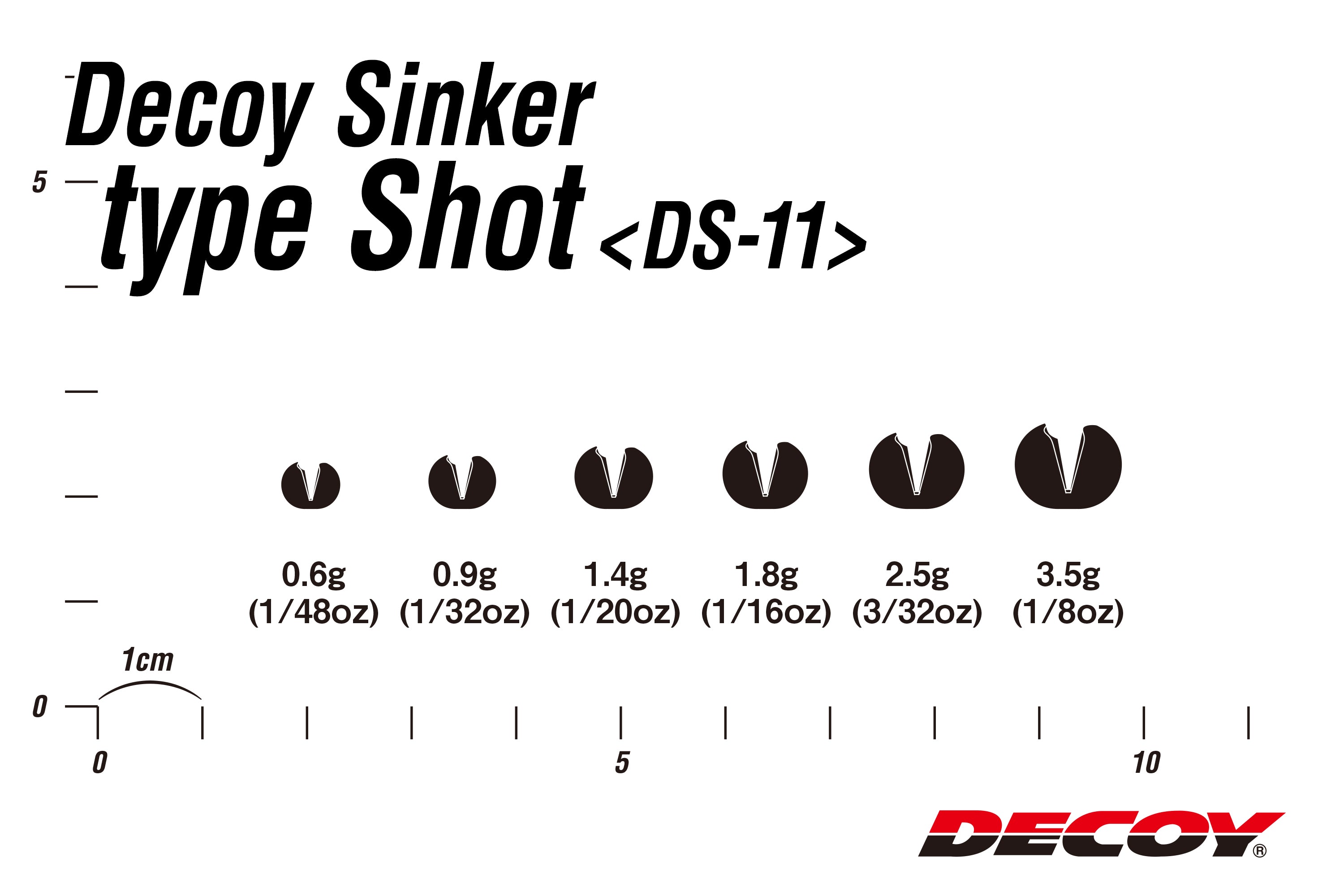 Decoy DS-11 Sinker Type Shot
