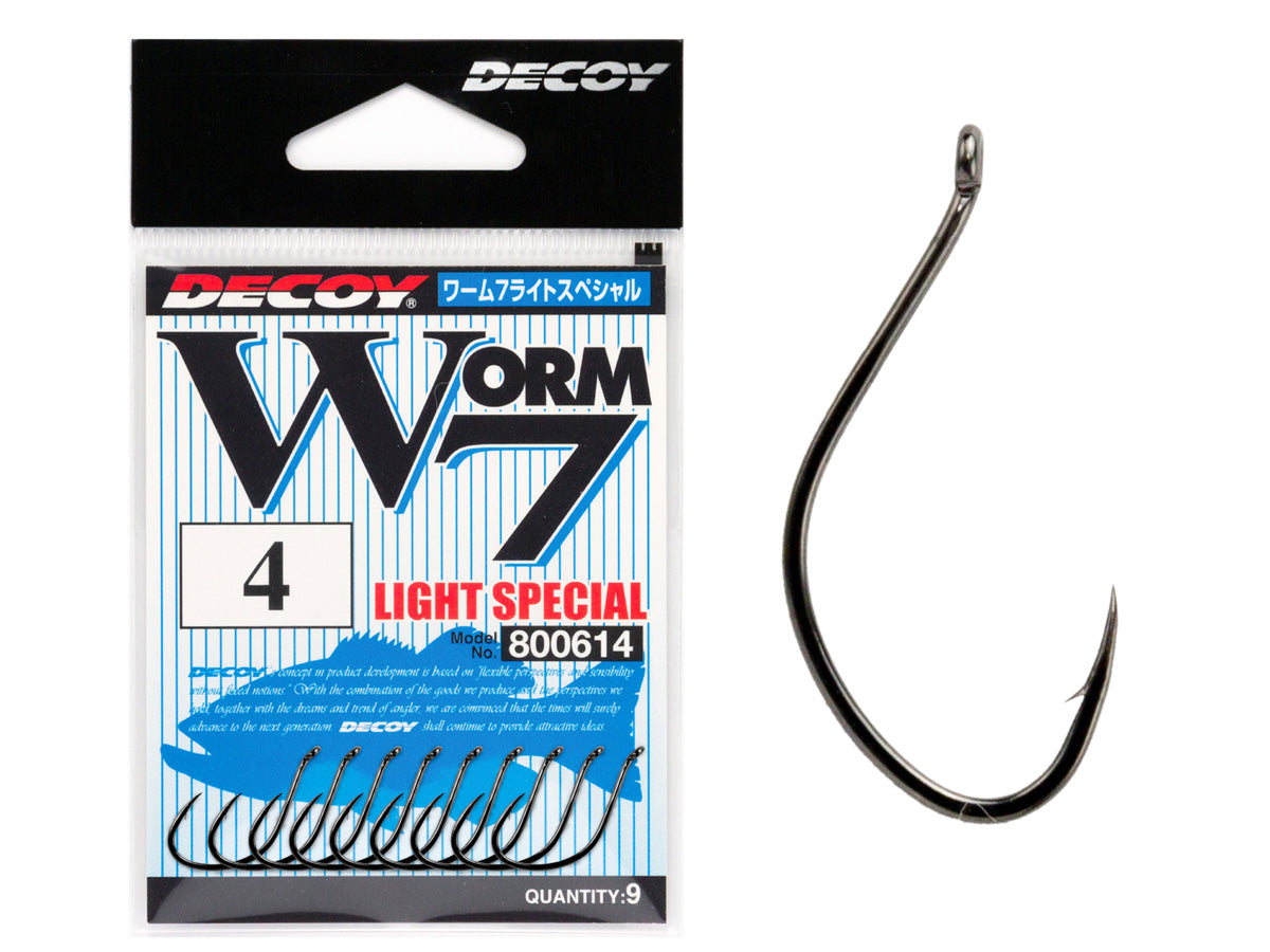 Hameçon spécial Decoy Worm 7 Light