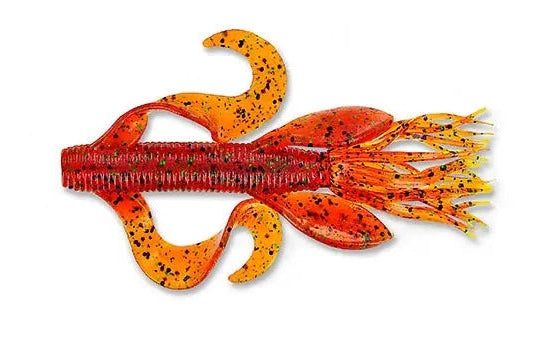 Pumpkin w/ Black & Green Flake - 196