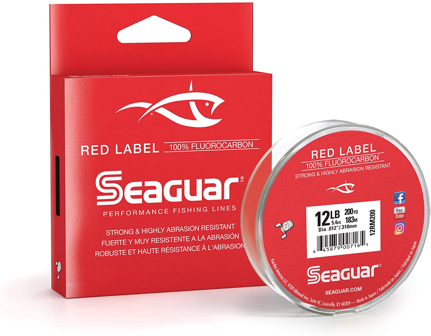 Seaguar Label Rouge Fluorocarbone