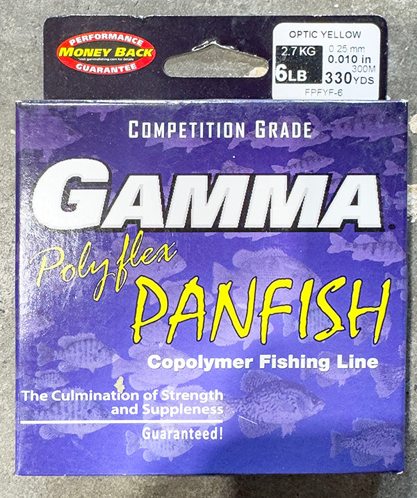 Prez Tackle Box - Gamma Poly Flex Panfish 6lb