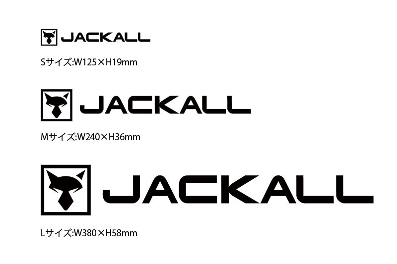 Jackall JK Cutting Sticker Rectangle