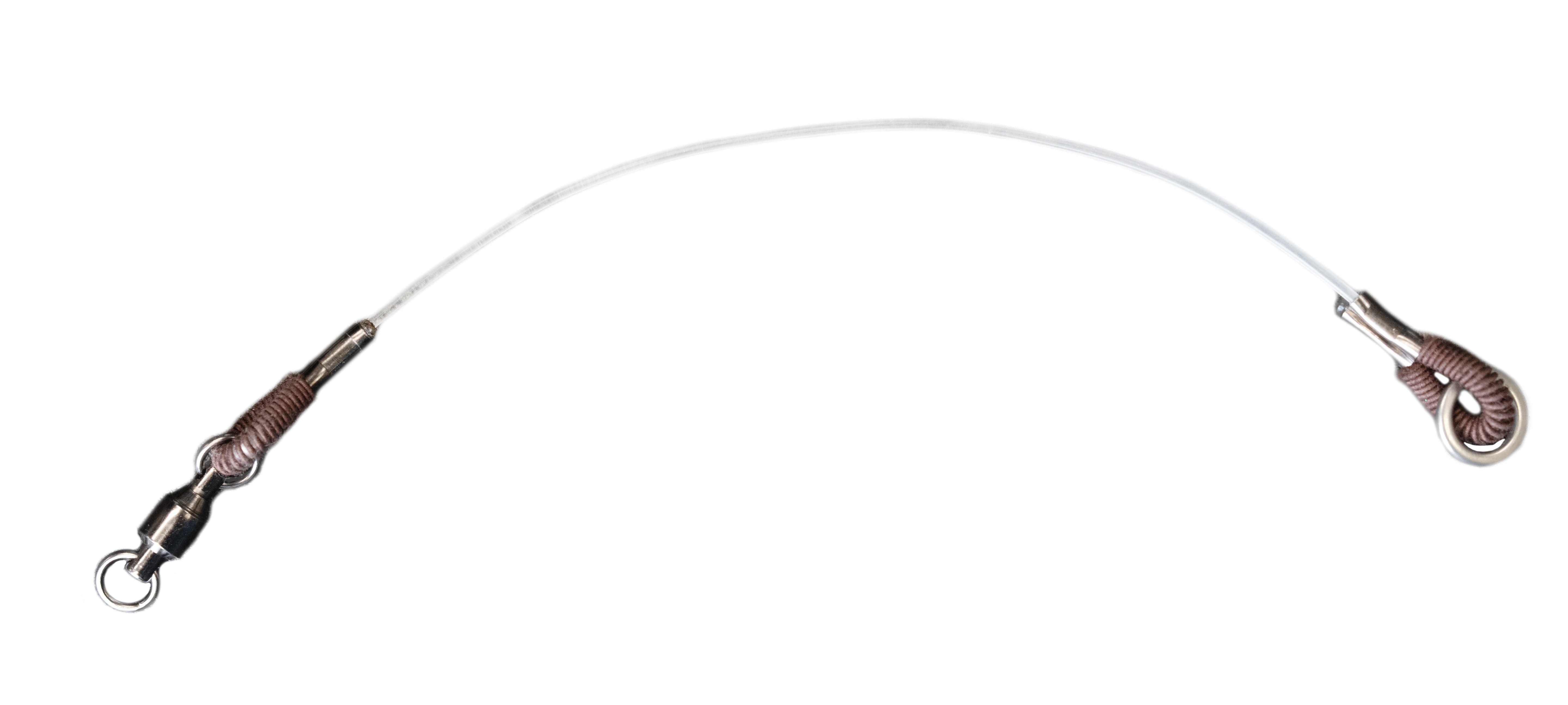 Huskie Muskie Solid Ring Fluorocarbon Casting Leaders
