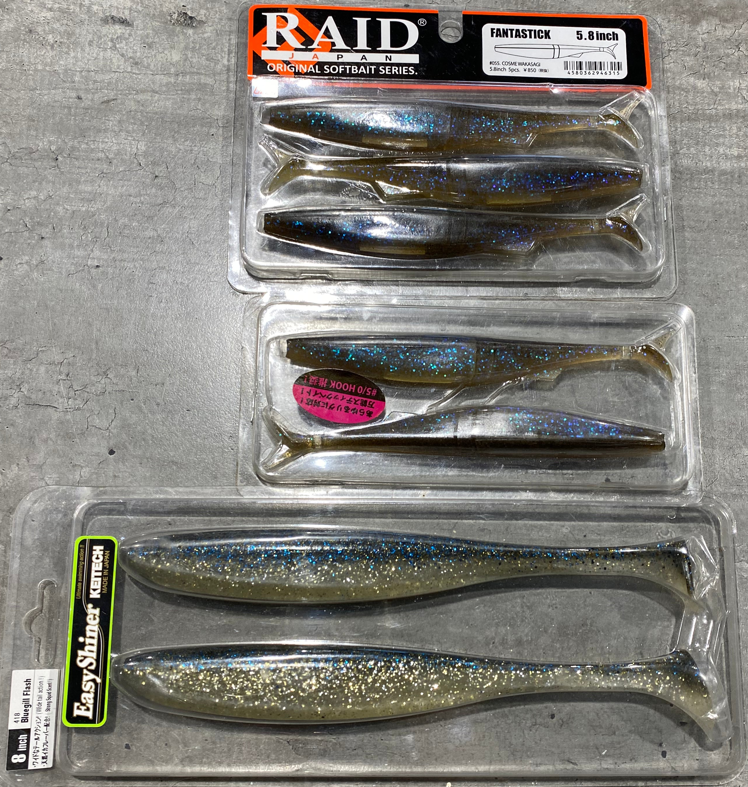 Prez Tackle Box - Plastic Swimbait pack 2