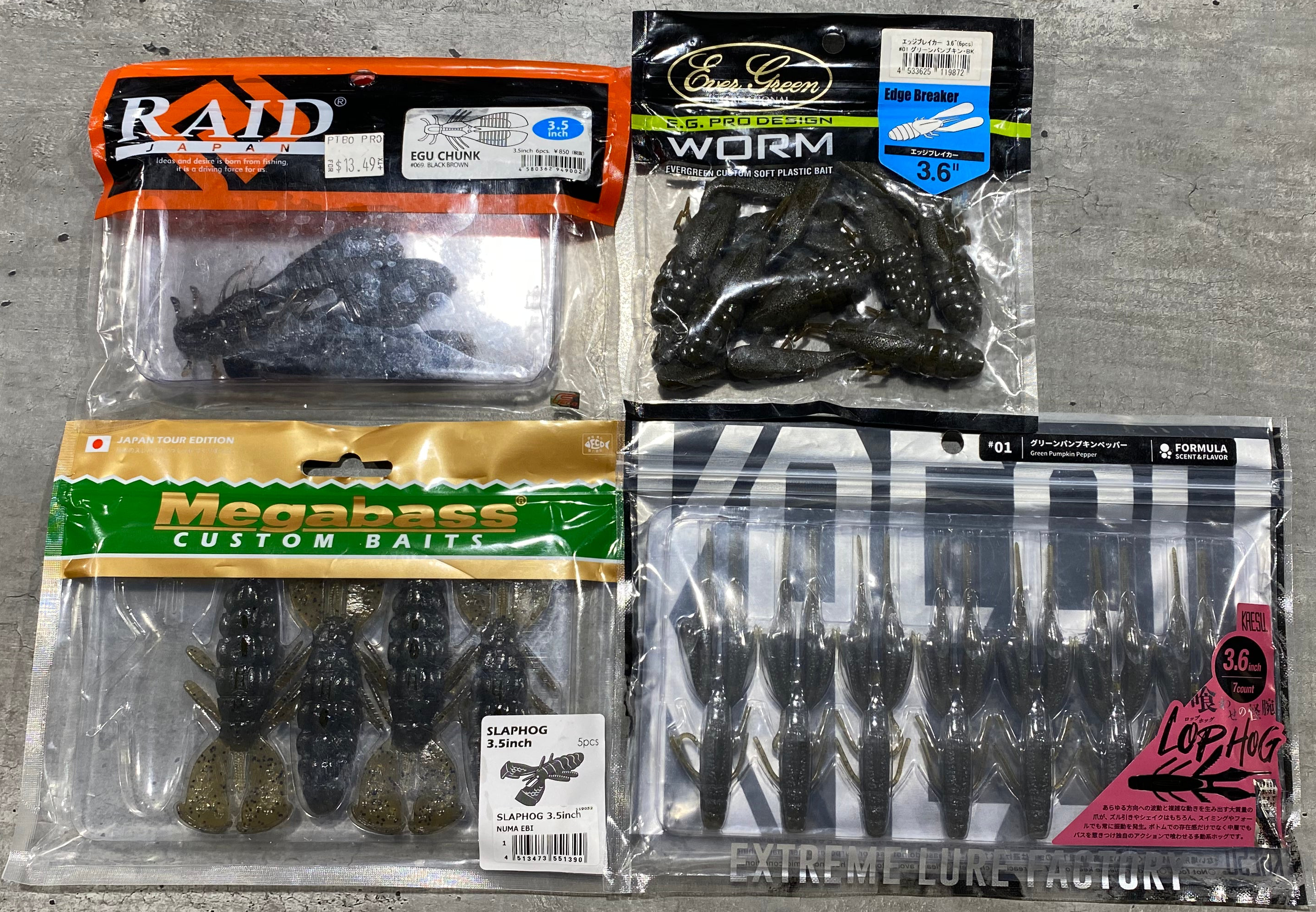 Prez Tackle Box - Craw Pack 7