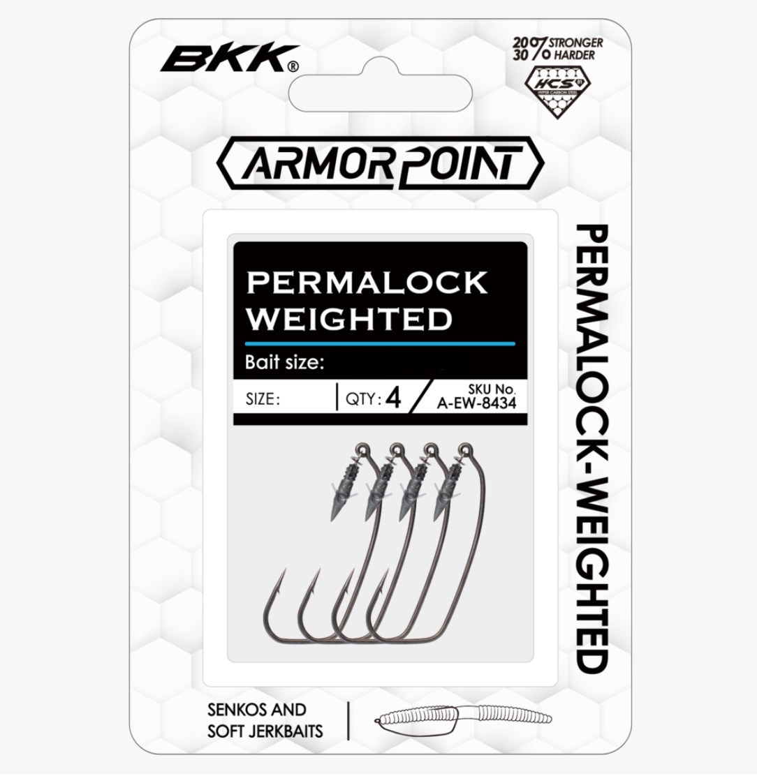 BKK Permalock Weighted Swimbait Hook