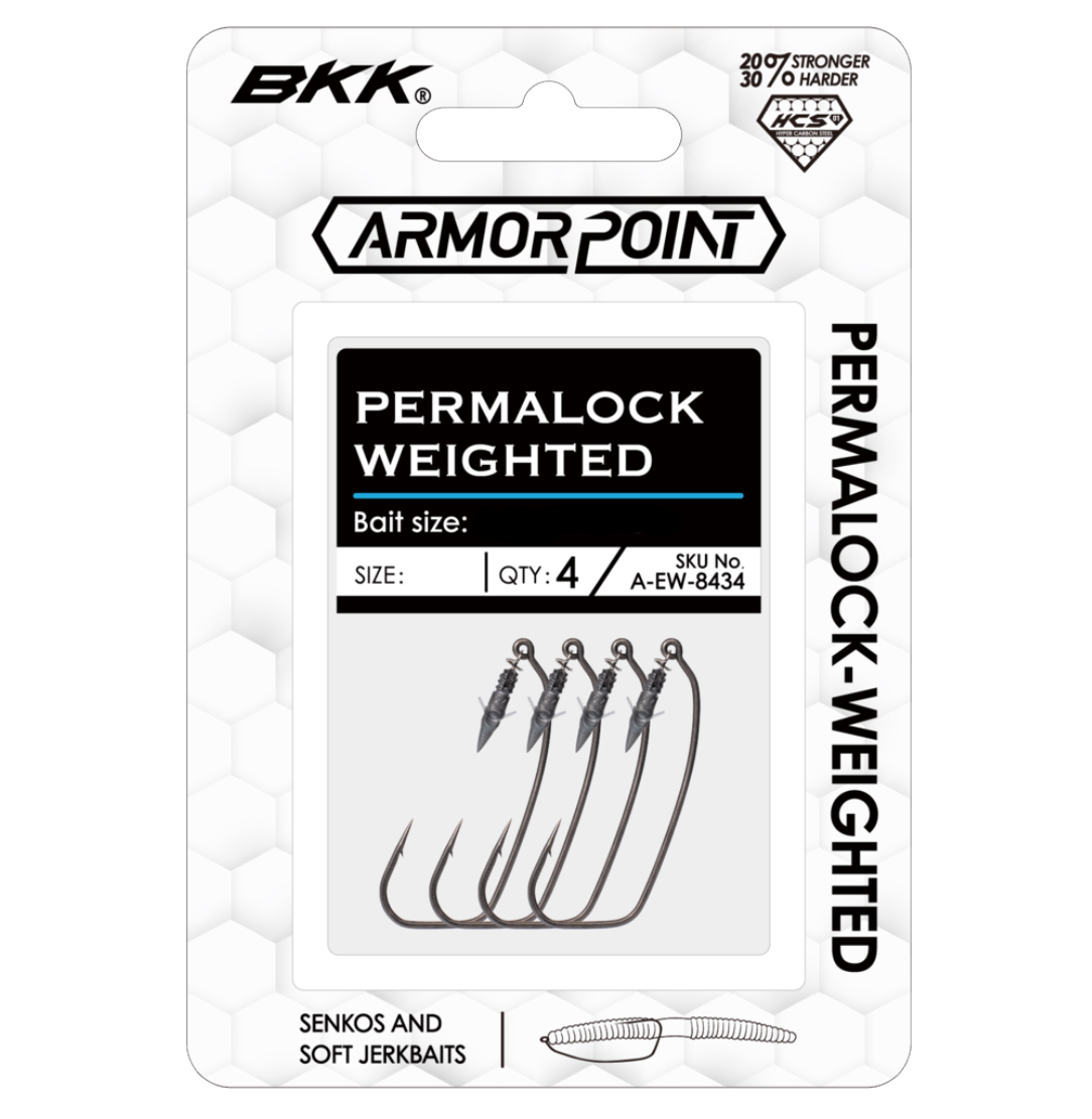 BKK Permalock Weighted Swimbait Hook