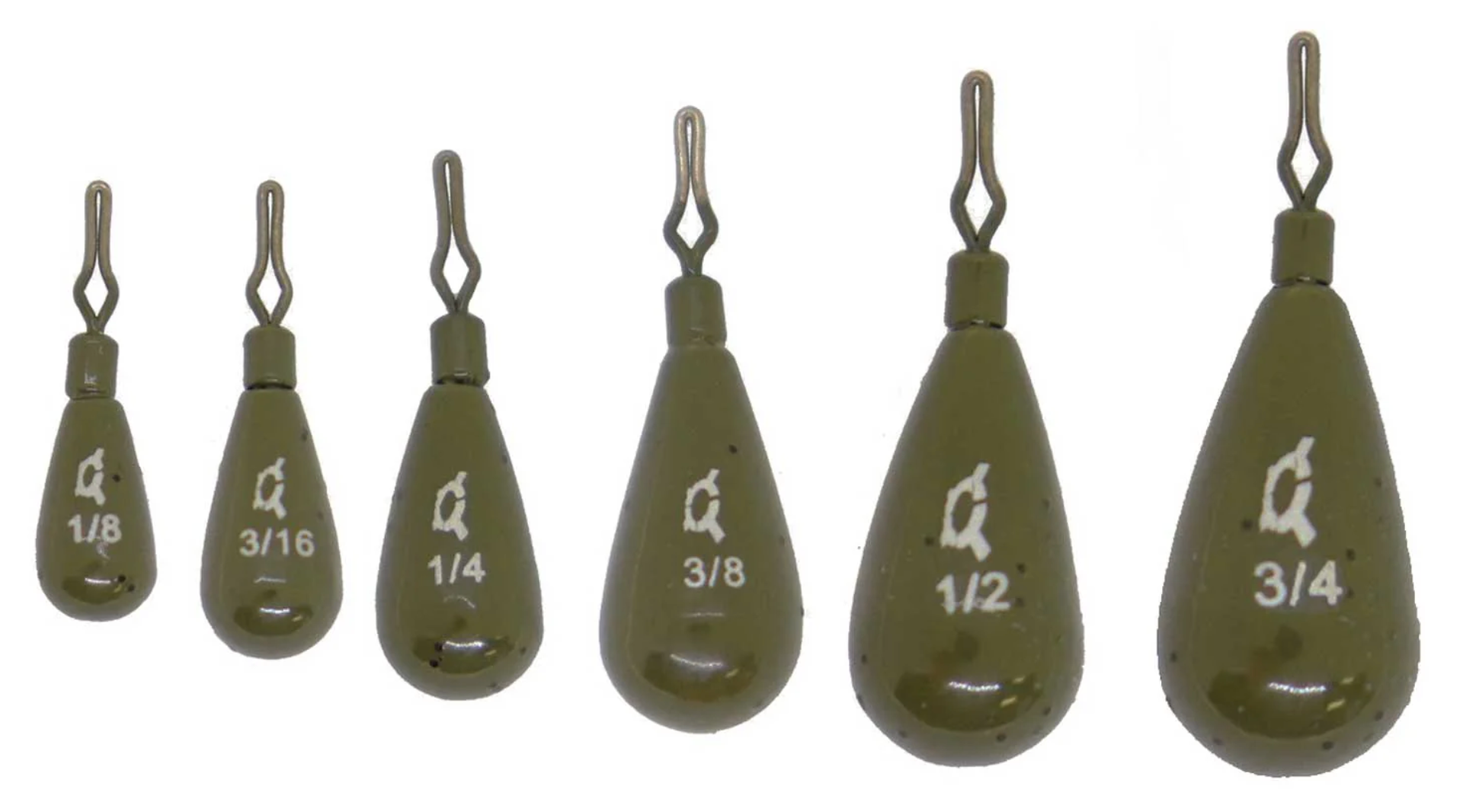 X Zone Tungsten Tear Drop Poids