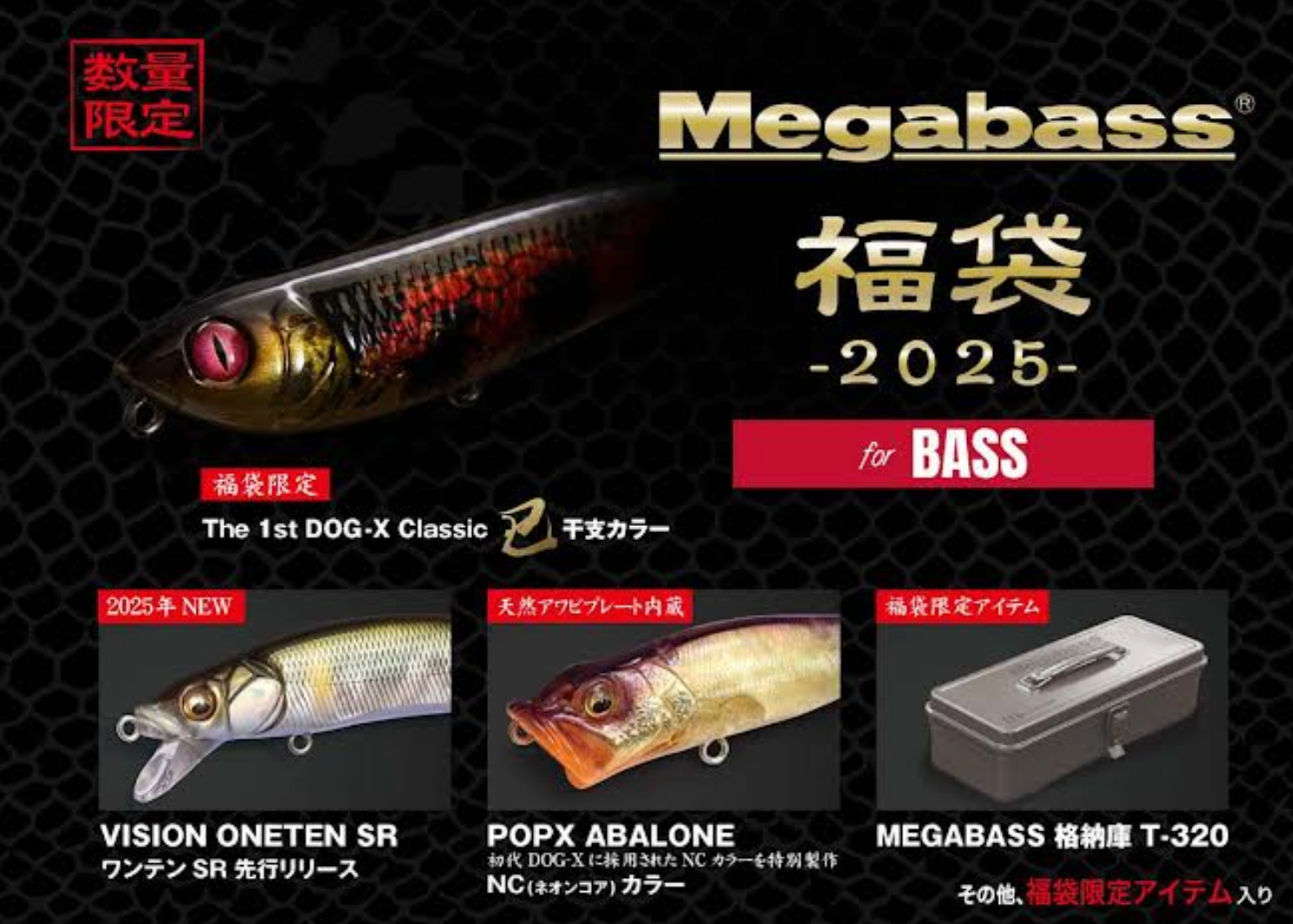 Megabass 2025 Lucky Bag