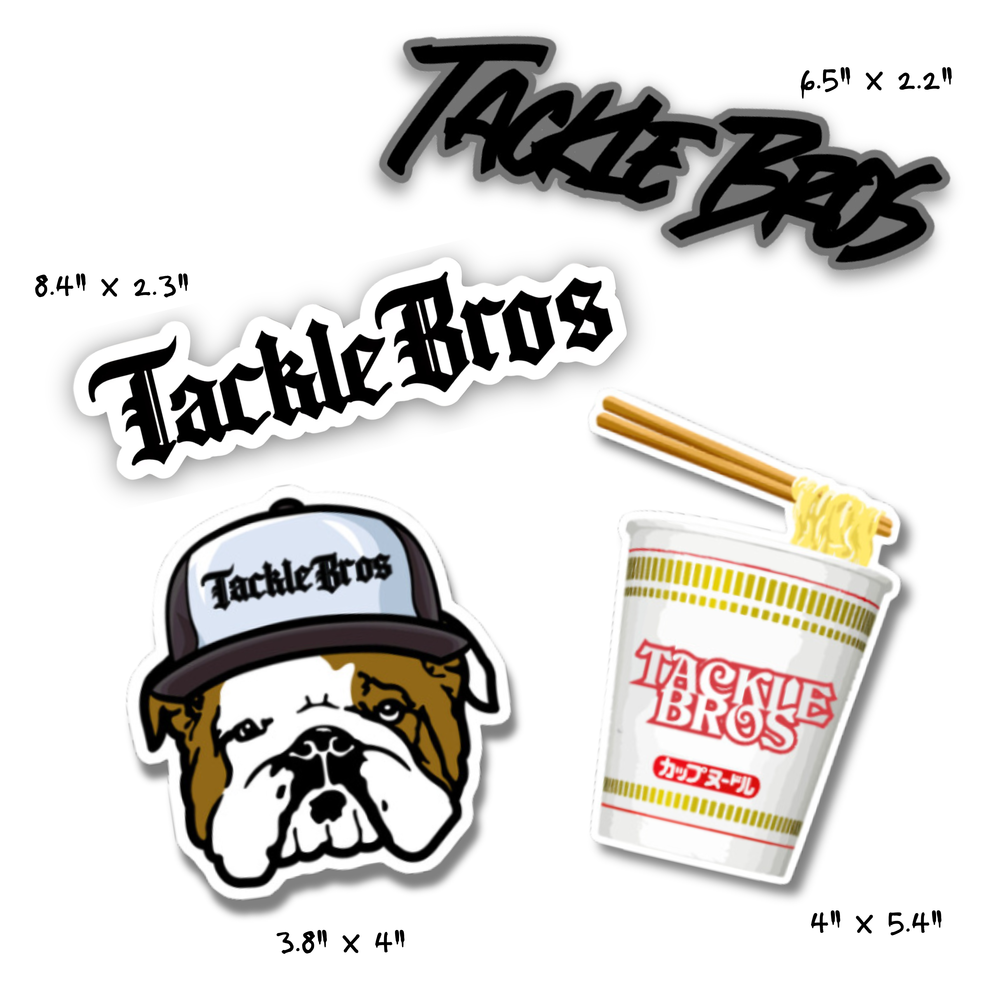 Tackle Bros Decals