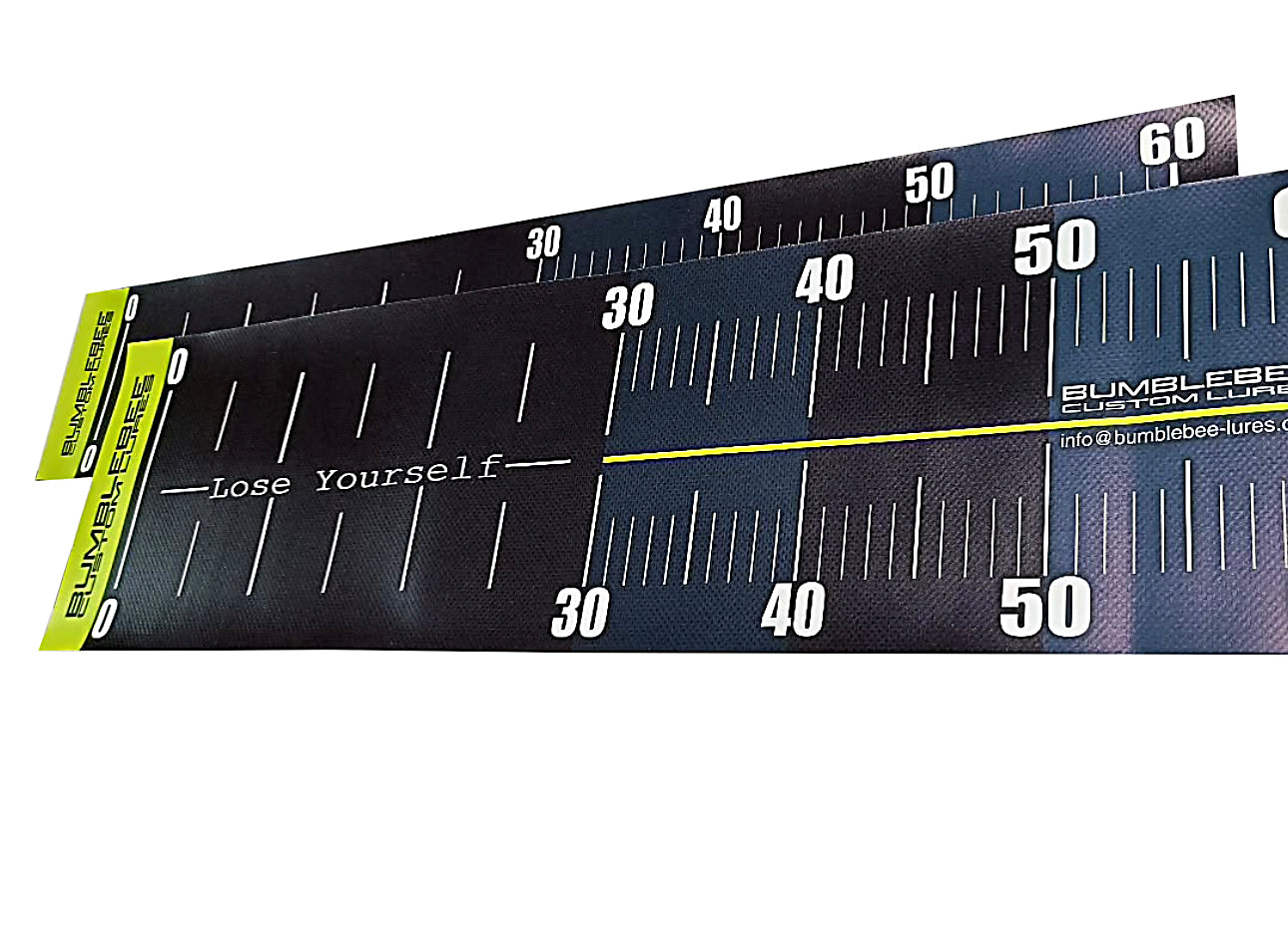 Bumblebee Custom Lures Measuring Board
