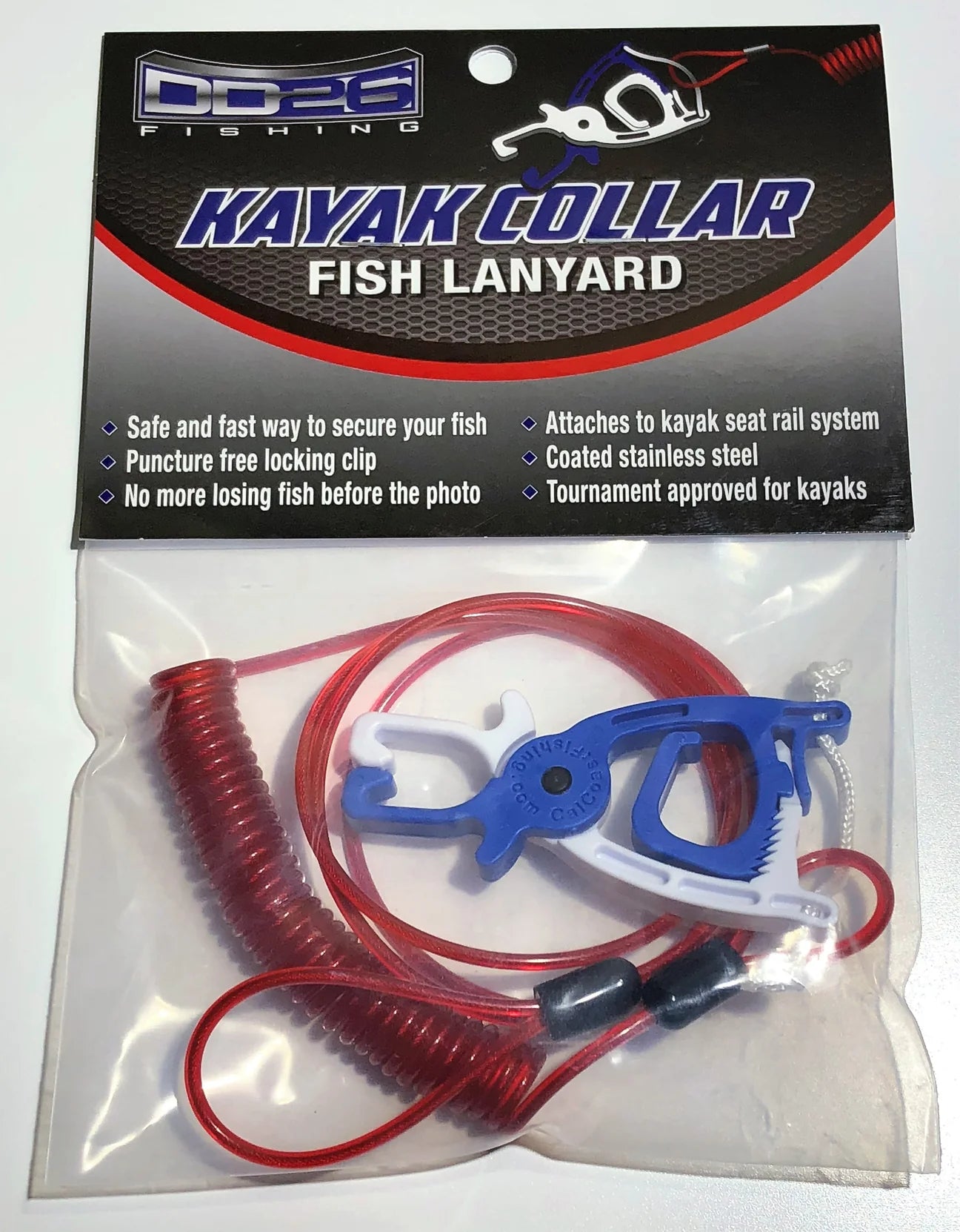 Longe de poisson pour collier de kayak DD26