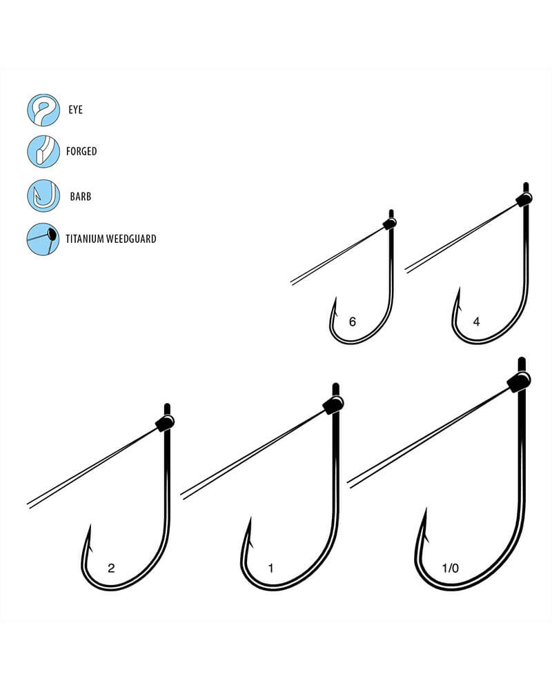 Gamakatsu G-Finesse Stinger Weedless Wacky Hook