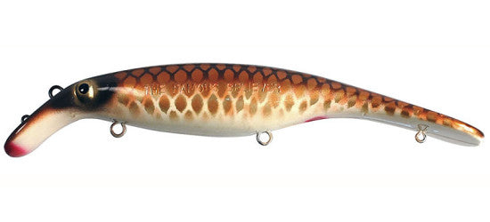 Leurre à queue articulée Drifter Believer Muskie 8"