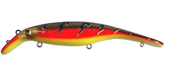 Leurre à queue droite Drifter Believer Muskie 10"