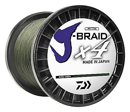 Daiwa J-Braid X4 Bulk Spool