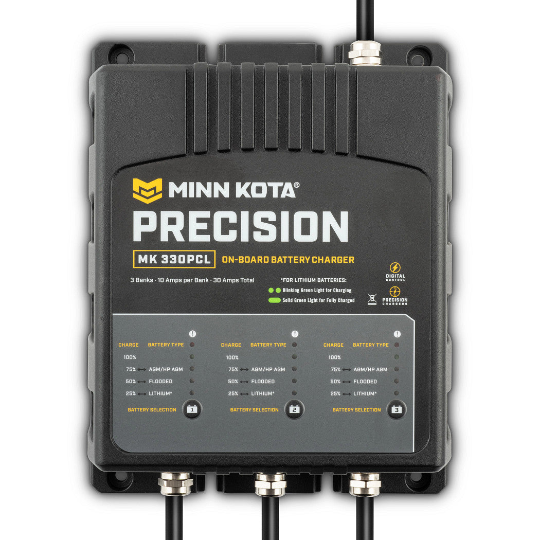 Chargeur de précision embarqué Minn Kota Mk 330PCL