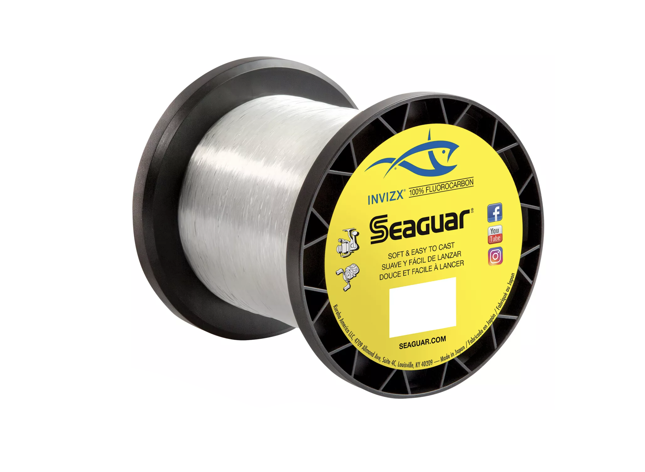 Bobine Seaguar INVIZX Fluorocarbon Bulk 