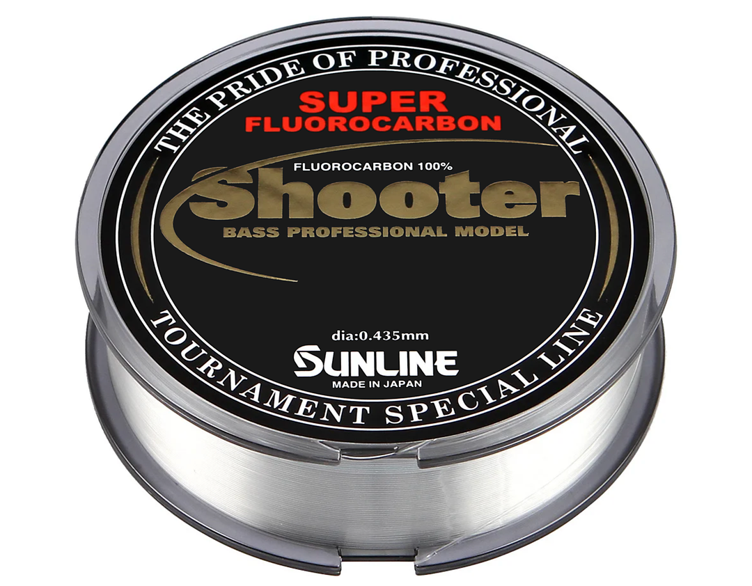 Sunline Shooter 20lb Fluorocarbon Fishing Line - 660 Yards Natural Clear