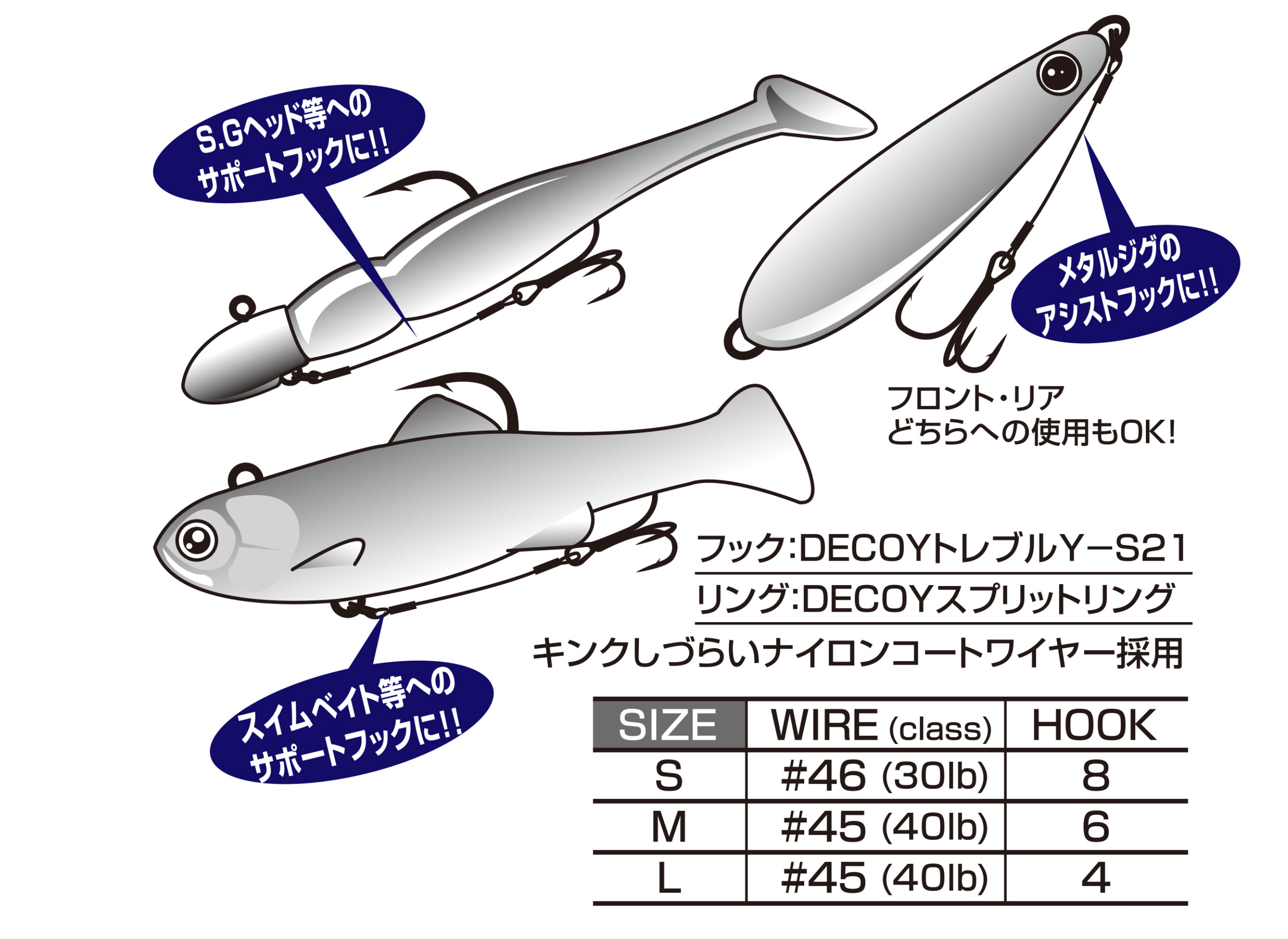 Decoy WA-21 钢丝高音拖车钩