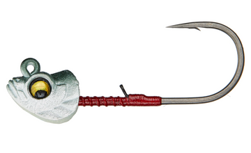 Megabass OKASHIRA HEAD SET！ Megabass Okashira Screwheads Swimbait Jig Head — Natural