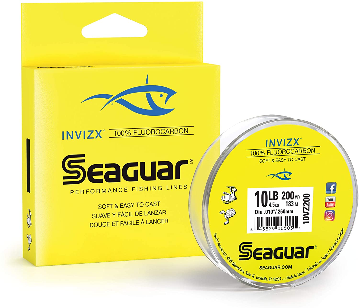 Seaguar INVIZX Fluorocarbon